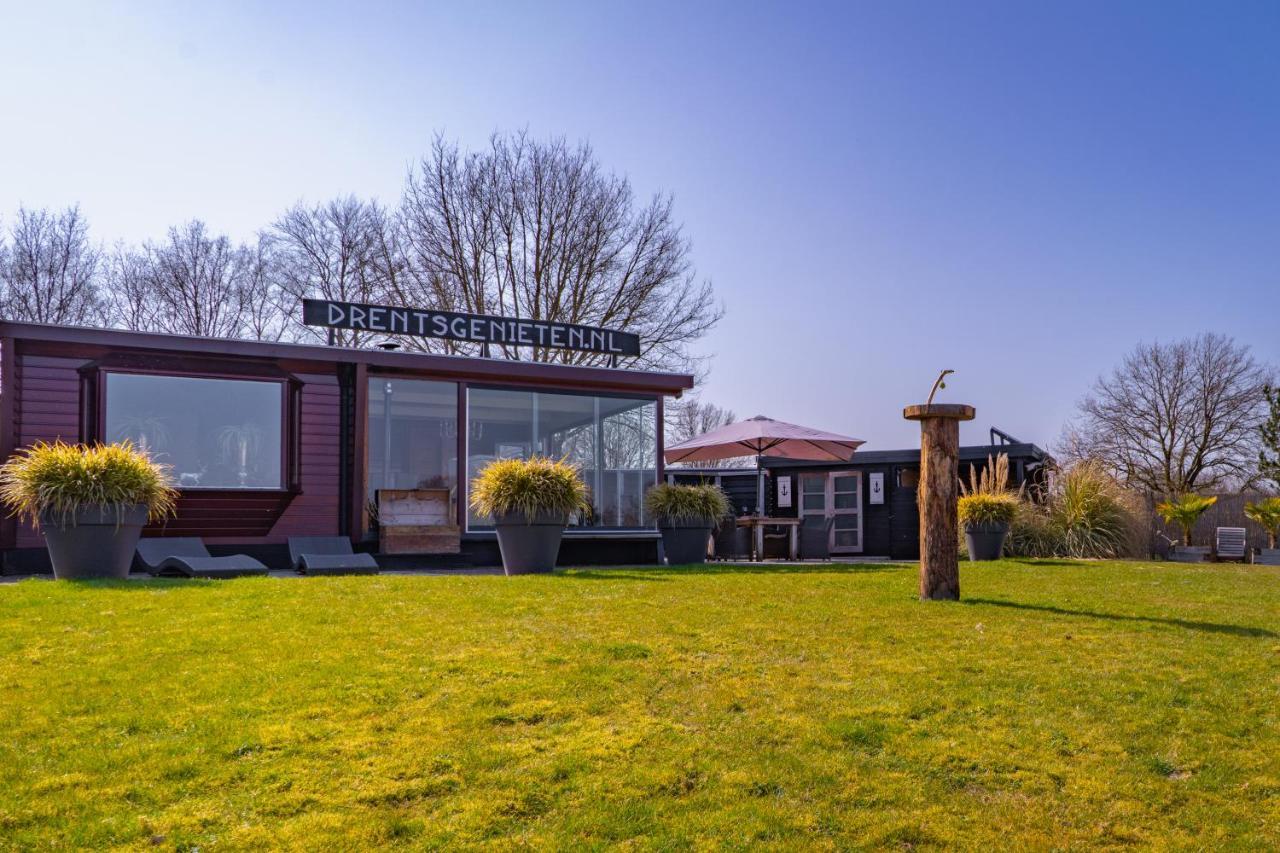 Вилла Drents Genieten - Riegheide Met Prive Jacuzzi Erm Экстерьер фото